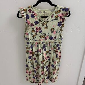 Tea Collection Multicolor Floral and Butterfly Dress